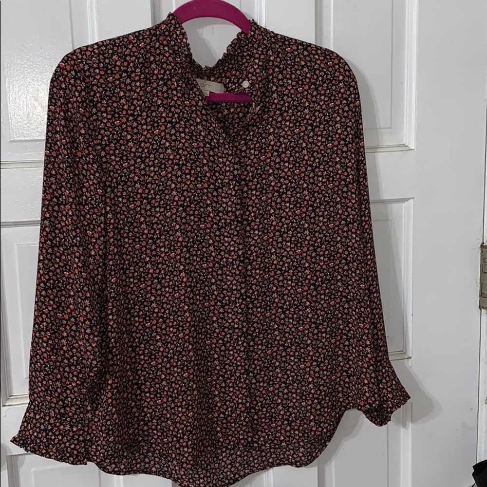 Loft long sleeve blouse